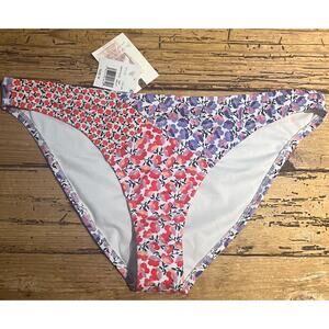 Jessica Simpson Womens Size M Multicolor Floral Bikini Bottom NWT